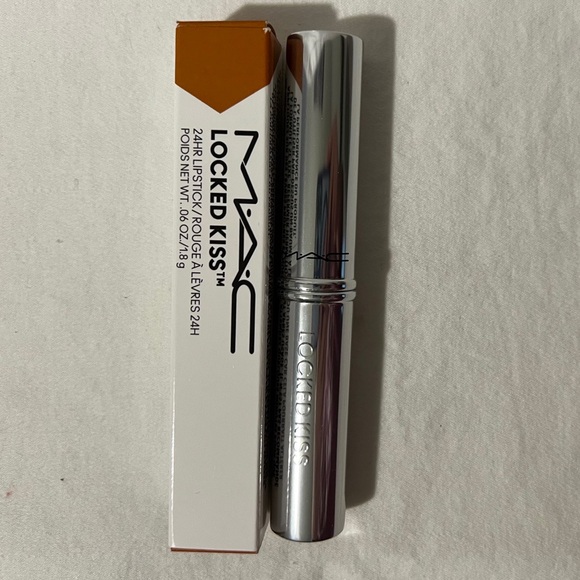 💋NIB💋 MAC ✨Indulgent✨ Locked Kiss 24-Hour Lipstick BRAND NEW - Picture 3 of 9